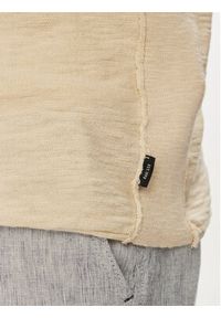 INDICODE Sweter Mattiaxa 30-458 Beżowy Regular Fit. Kolor: beżowy. Materiał: bawełna