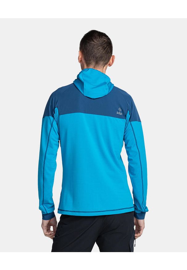 Męska bluza outdoorowa Kilpi MEMPHIS-M. Kolor: niebieski. Materiał: polar. Sport: turystyka piesza