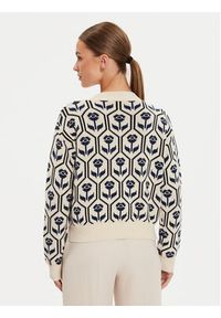 Weekend Max Mara Sweter Oeon 2425366241 Kolorowy Relaxed Fit. Materiał: bawełna. Wzór: kolorowy