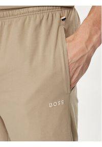 BOSS - Boss Szorty sportowe Mix&Match 50515314 Beżowy Regular Fit. Kolor: beżowy. Materiał: bawełna. Styl: sportowy #4