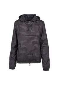 Urban Classics - Bluza damska z kapturem Urban Classic street. Typ kołnierza: kaptur. Kolor: czarny, wielokolorowy, brązowy, zielony #1