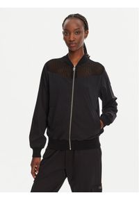 Liu Jo Sport Bluza TA5071 T2900 Czarny Regular Fit. Kolor: czarny. Materiał: syntetyk. Styl: sportowy