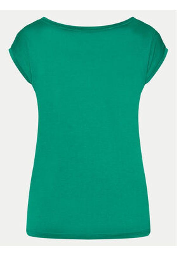 Pieces T-Shirt 17095260 Zielony Regular Fit. Kolor: zielony