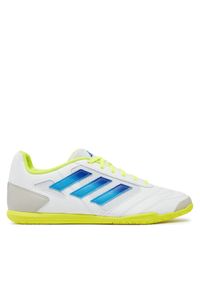 Adidas - adidas Buty do piłki nożnej Super Sala II IF6907 Biały. Kolor: biały. Materiał: skóra