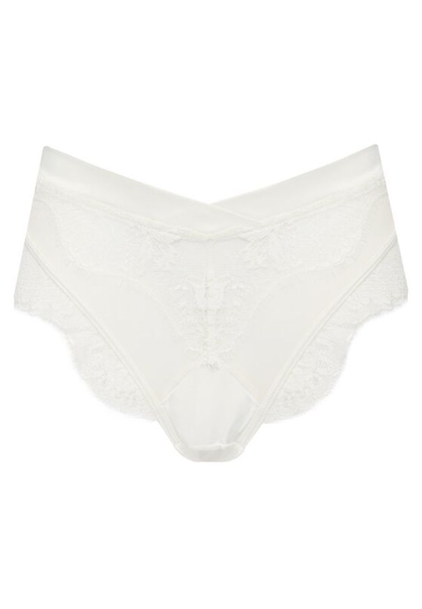 Hunkemöller Figi brazylijskie Tiah 302393 Biały. Kolor: biały. Materiał: syntetyk
