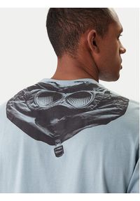 C.P. Company T-Shirt 20CMTS725A005100W Niebieski Regular Fit. Kolor: niebieski. Materiał: bawełna #4