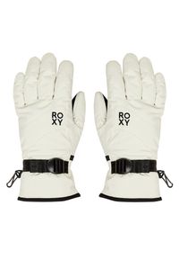 Rękawice snowboardowe Roxy. Kolor: biały. Sport: snowboard #1