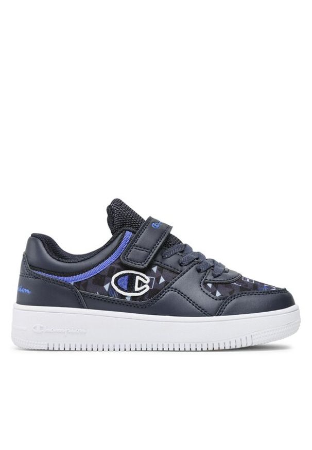 Champion Sneakersy Rebound Graphic S32416-CHA-BS517 Granatowy. Kolor: niebieski. Materiał: skóra