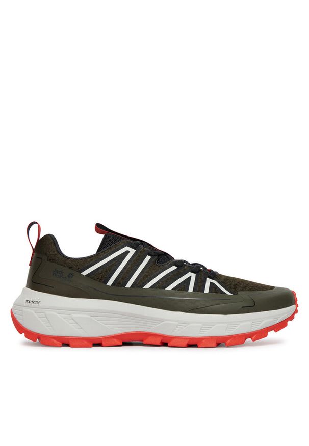 Trekkingi Jack Wolfskin. Kolor: zielony. Sport: turystyka piesza