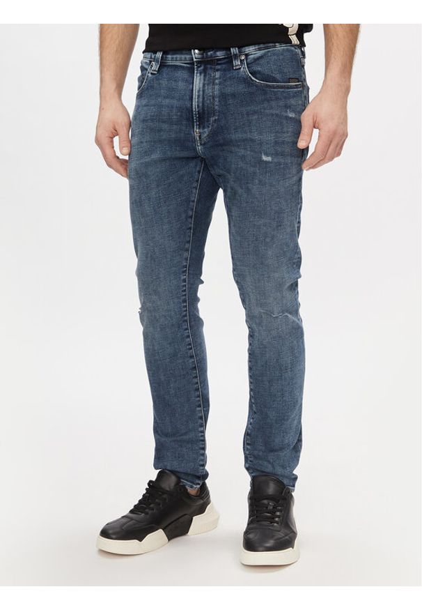 G-Star RAW - G-Star Raw Jeansy Revend Fwd D20071-C051-G120 Niebieski Skinny Fit. Kolor: niebieski