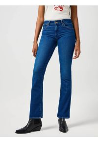 Wrangler - DAMSKIE SPODNIE WRANGLER BOOTCUT HEAVENLY BLUE 112364508 #1