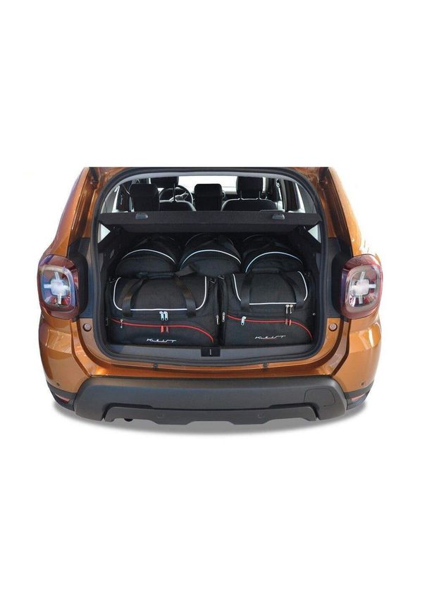 KJUST - Torby Do Bagażnika Dacia Duster 2017+ 5Szt Kjust. Kolor: czarny. Styl: sportowy