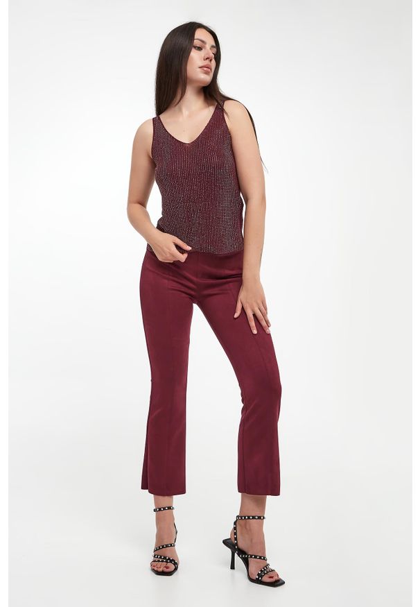 Joseph Ribkoff - Top damski z cyrkoniami JOSEPH RIBKOFF