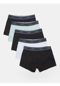 Sinsay - Bawełniane bokserki Classic 5 pack - czarny. Kolor: czarny. Materiał: bawełna