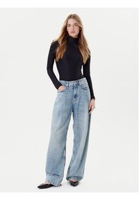 BOSS Jeansy C_Slouchy Pleated Mr 50542435 Niebieski Relaxed Fit. Kolor: niebieski #4