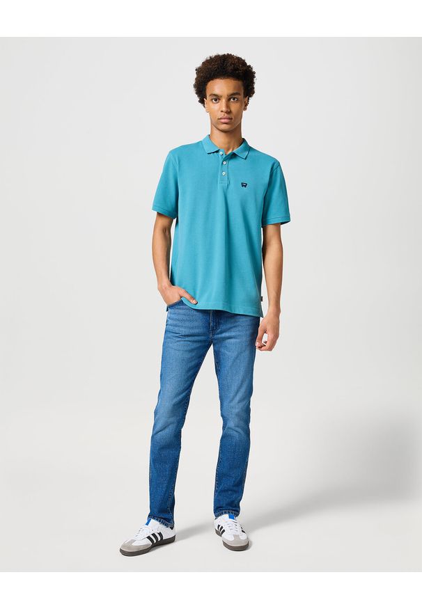 Wrangler - WRANGLER MĘSKIE SPODNIE JEANSOWE LARSTON RAINDROP 112355024 W18S017418