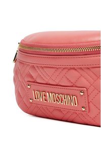 Love Moschino - LOVE MOSCHINO Saszetka nerka JC4003PP1MLA0464 Koralowy. Kolor: pomarańczowy. Materiał: skóra #5