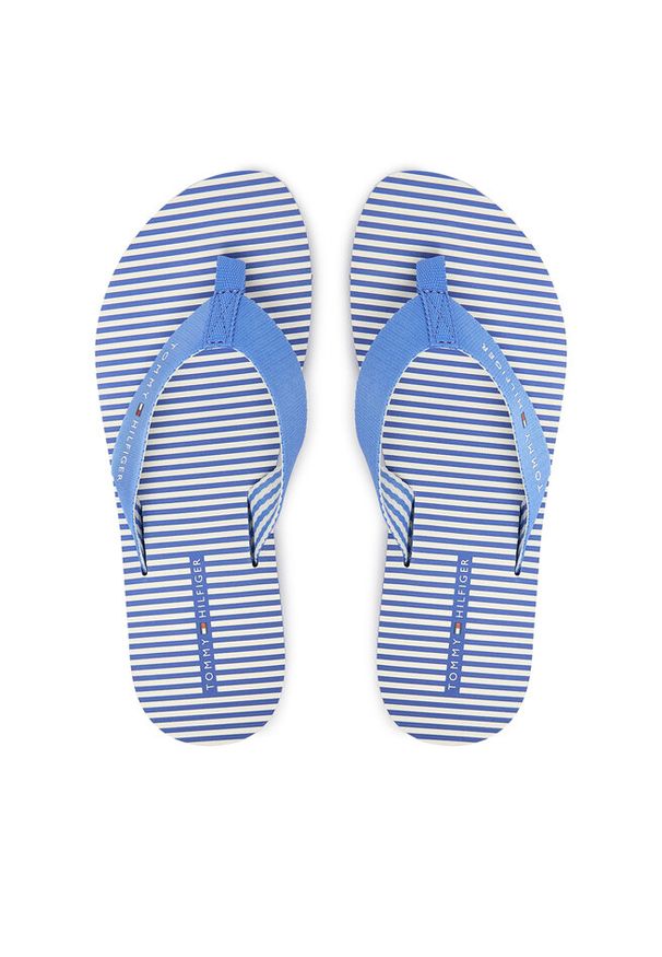 TOMMY HILFIGER - Japonki Tommy Hilfiger. Kolor: niebieski