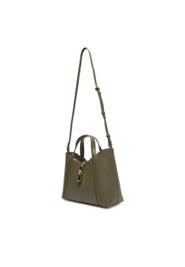 Furla Torebka Goccia S WB01789 BX3353 KH 2810S Zielony. Kolor: zielony. Materiał: skórzane