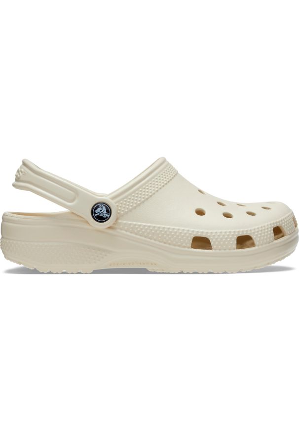 Klapki dla dorosłych Crocs Classic. Kolor: beżowy. Materiał: materiał, syntetyk. Styl: sportowy