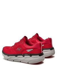 skechers - Skechers Sneakersy Max Cushioning Premier-Perspective 220068/RDBK Czerwony. Kolor: czerwony. Materiał: materiał