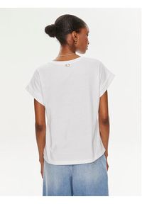 TwinSet - TWINSET T-Shirt 241TT2142 Biały Loose Fit. Kolor: biały. Materiał: bawełna #4