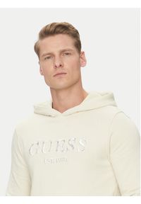 Guess Bluza M5GQ36 KCN01 Écru Regular Fit. Materiał: bawełna #4
