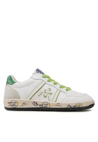 Premiata Sneakersy Wally 18311853 M Biały. Kolor: biały. Materiał: skóra #1