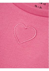 Name it - NAME IT Sukienka codzienna Harana 13226043 Różowy Regular Fit. Okazja: na co dzień. Kolor: różowy. Materiał: bawełna. Typ sukienki: proste. Styl: casual #3