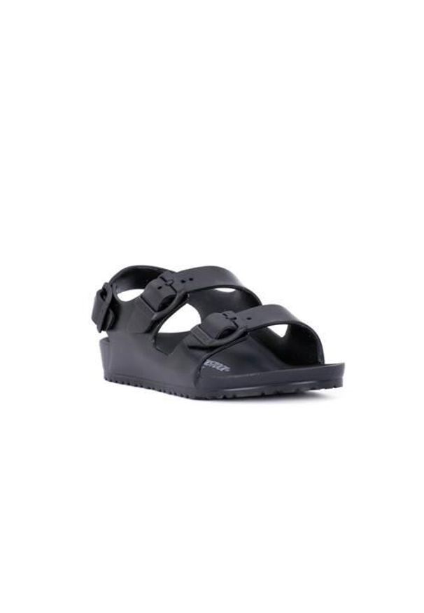 Birkenstock Milano Dziecięce Sandały Eva Dzieci. Kolor: czarny. Materiał: materiał, syntetyk. Sezon: lato