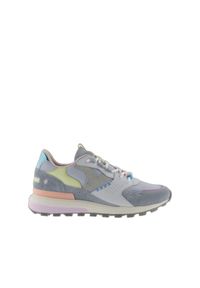 VICTORIA - Damskie sneakersy z nylonu i zamszu Victoria Luna. Kolor: niebieski. Materiał: zamsz, nylon #1