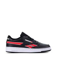 Buty do chodzenia męskie Reebok Club C Revenge MU. Zapięcie: sznurówki. Kolor: czarny. Materiał: materiał, syntetyk. Szerokość cholewki: normalna. Model: Reebok Club. Sport: turystyka piesza