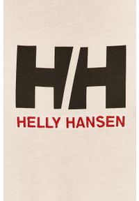 Helly Hansen t-shirt HH LOGO T-SHIRT 33979. Okazja: na co dzień. Kolor: biały. Materiał: dzianina. Wzór: aplikacja. Styl: casual #3
