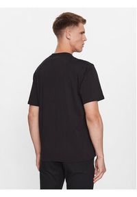 Just Cavalli T-Shirt 75OAHF02 Czarny Regular Fit. Kolor: czarny. Materiał: bawełna
