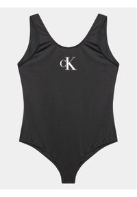 Calvin Klein Swimwear Strój kąpielowy KY0KY00033 Czarny. Kolor: czarny. Materiał: syntetyk