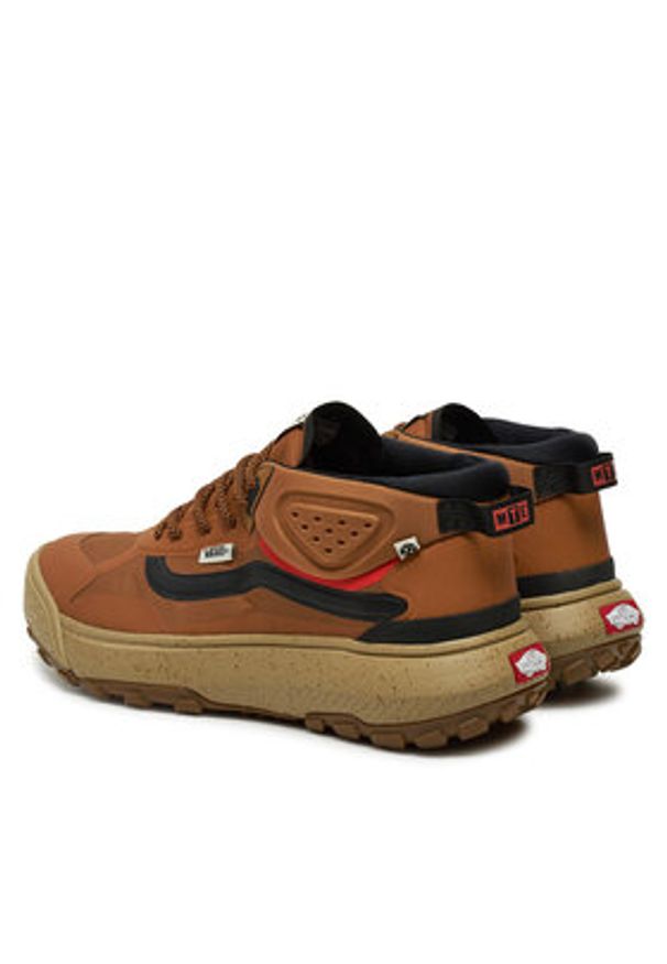 Vans Sneakersy MTE Crosspath Mid VN000CVVN1Z1 Brązowy. Kolor: brązowy. Materiał: materiał