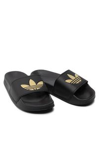 Adidas - adidas Klapki adilette Lite W GZ6196 Czarny. Kolor: czarny. Materiał: skóra #5
