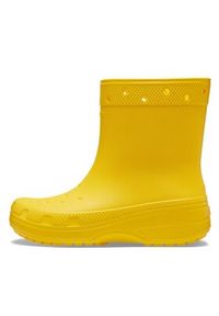 Crocs Kalosze Classic Rain Boot 208363 Żółty. Kolor: żółty