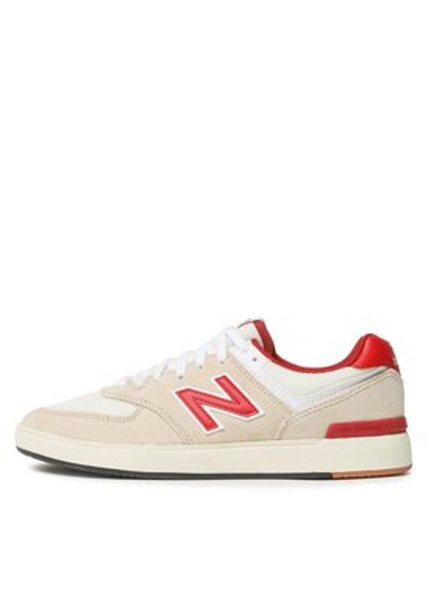 New Balance Sneakersy CT574TBT Beżowy. Kolor: beżowy. Materiał: zamsz, skóra. Model: New Balance 574