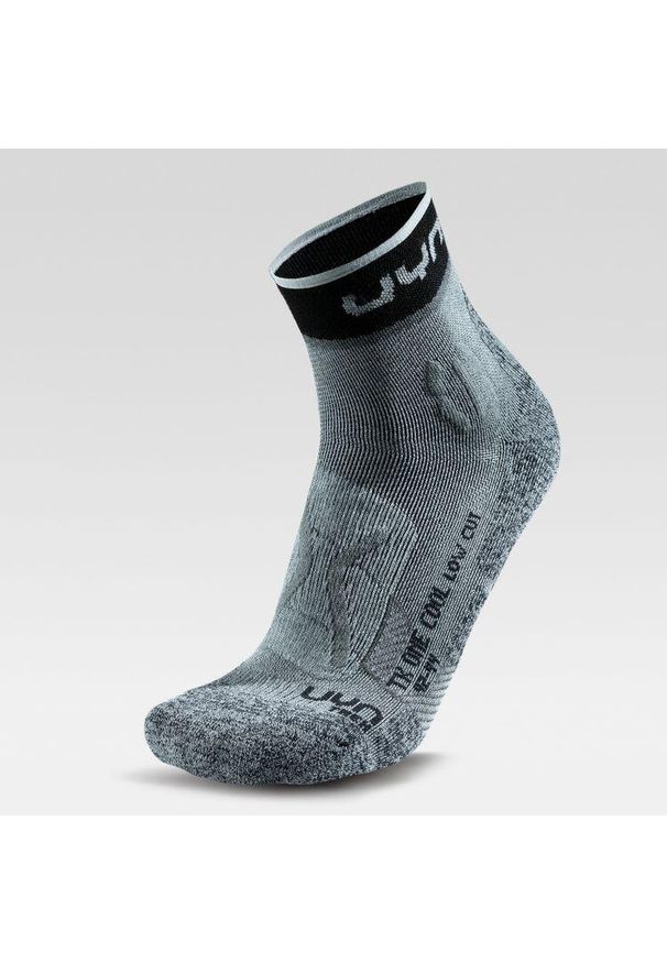 UYN - Skarpety trekkingowe męskie UynTrekking One Cool Low Cut. Kolor: szary. Sport: outdoor, turystyka piesza