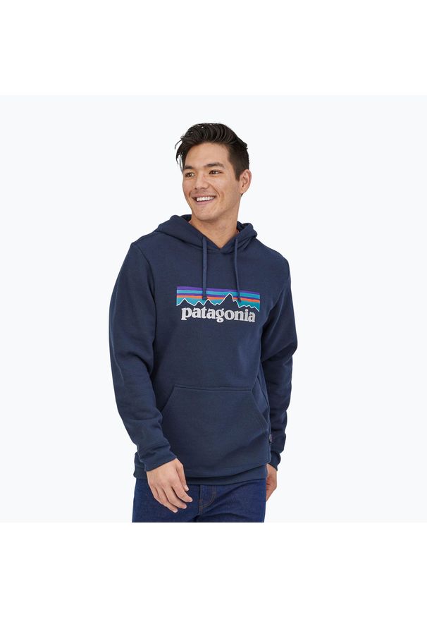 Bluza Patagonia P-6 Logo Uprisal. Kolor: niebieski