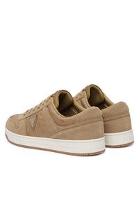 Guess Sneakersy FMTUDD SUE12 Khaki. Kolor: brązowy. Materiał: materiał #6