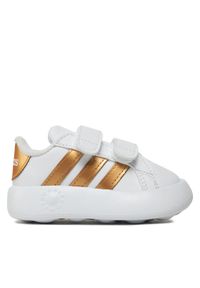 Adidas - adidas Buty Grand Court 2.0 Cf I IG6586 Biały. Kolor: biały. Materiał: skóra
