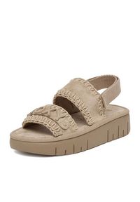 Roxy Sandały CEOB-HY62277-1 Beżowy. Kolor: beżowy. Materiał: materiał #3