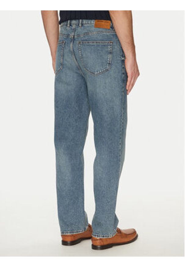 Michael Kors Jeansy CS5900KHP3 Niebieski Straight Fit. Kolor: niebieski