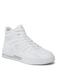 Champion Sneakersy Mid Cut Shoe 3 Point Mid S22119-WW002 Biały. Kolor: biały #4