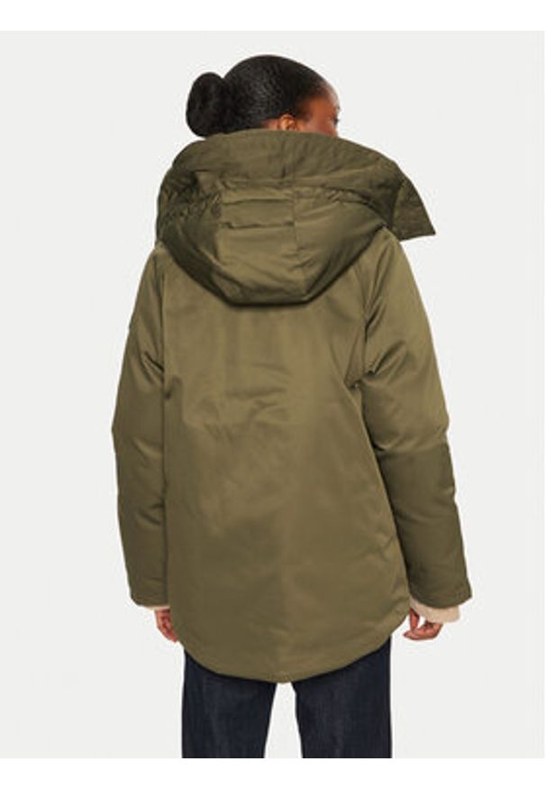 TOMMY HILFIGER - Tommy Hilfiger Kurtka przejściowa WW0WW42744 Khaki Regular Fit. Kolor: brązowy. Materiał: syntetyk