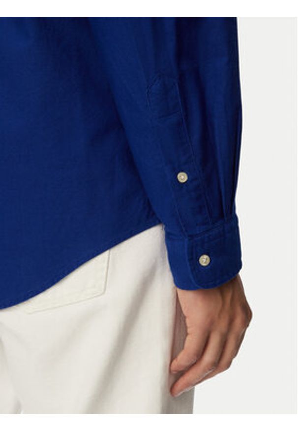 Polo Ralph Lauren Koszula 710805564513 Granatowy Regular Fit. Typ kołnierza: polo. Kolor: niebieski. Materiał: bawełna