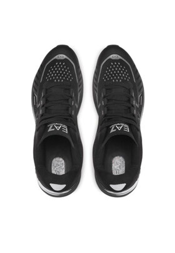 EA7 Emporio Armani Sneakersy X8X094 XK239 A120 Czarny. Kolor: czarny. Materiał: materiał