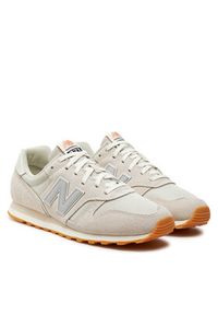 New Balance Sneakersy ML373SW2 Beżowy. Kolor: beżowy. Materiał: zamsz, skóra. Model: New Balance 373 #3